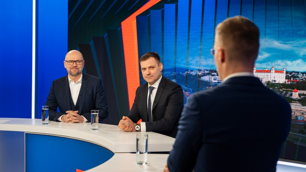 Richard Sulík a Tomáš Taraba v relácii Na telo