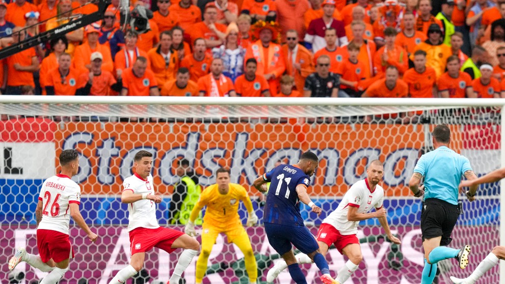 Poľsko - Holandsko 1:2 (EURO 2024).