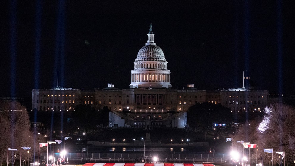 Prípravy na inauguráciu prezidenta USA