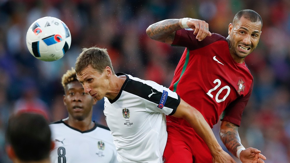Snímky zo zápasu Portugalsko - Rakúsko