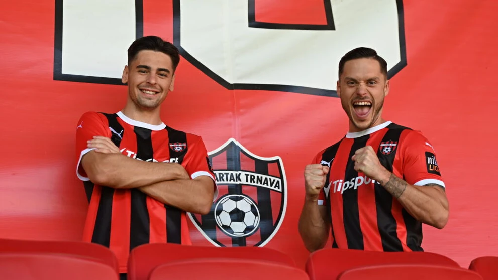 Nové dresy Spartaka Trnava.
