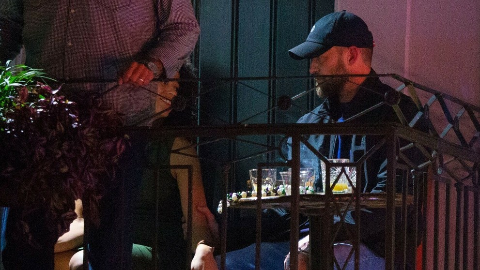 Justin Timberlake deň po prevalení šakndálu. 