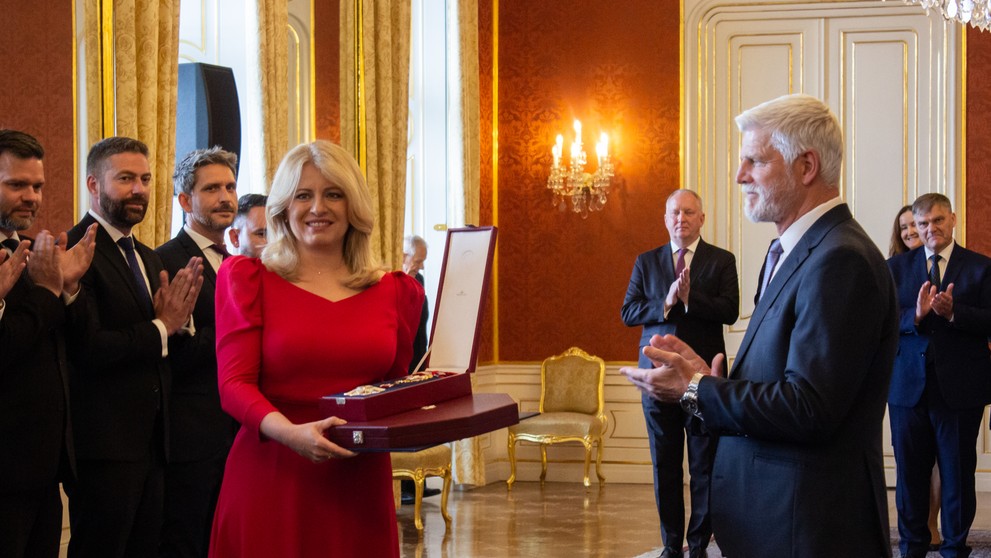 Z. Čaputová a P. Pavel