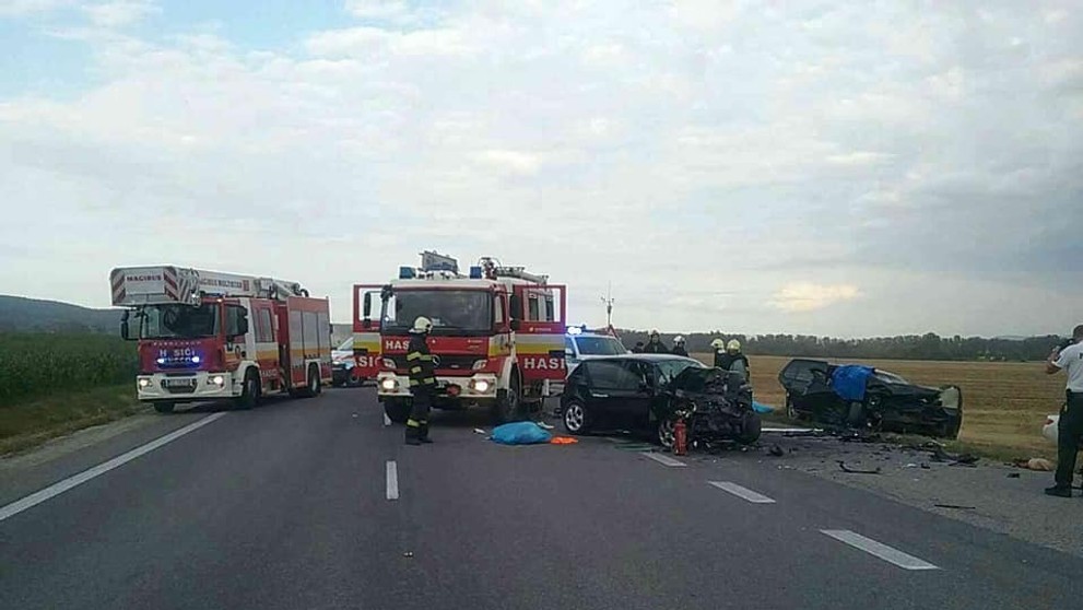 Nehoda v Turni nad Bodvou.
