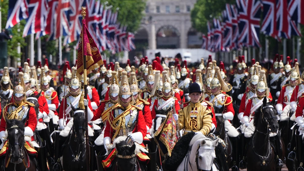 Trooping The Colour.