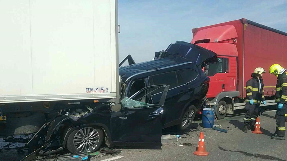 Nehoda na Prístavnom moste.