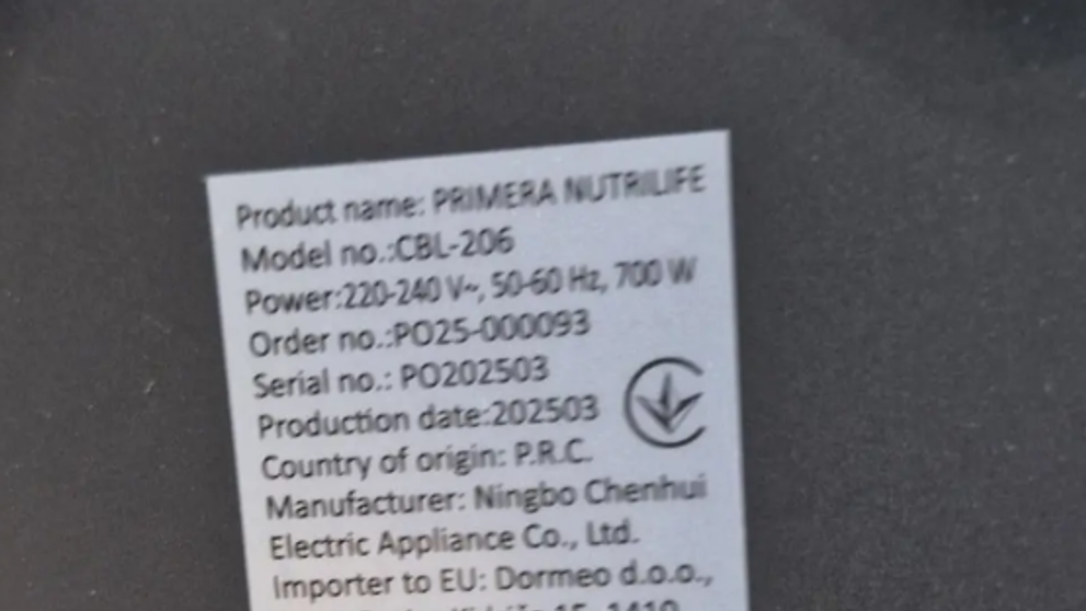 Nebezpečný mixér.