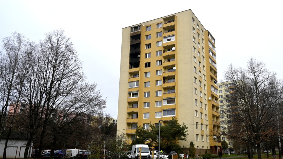 Prešov bytovka požiar