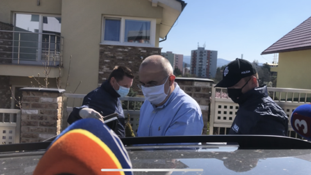 Zadržaný Kajerán Kičura.