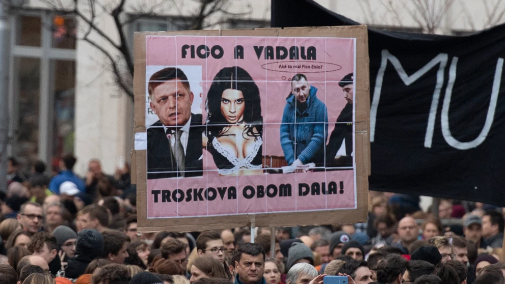 Protestné pochody Za slušné Slovensko naprieč Slovenskom