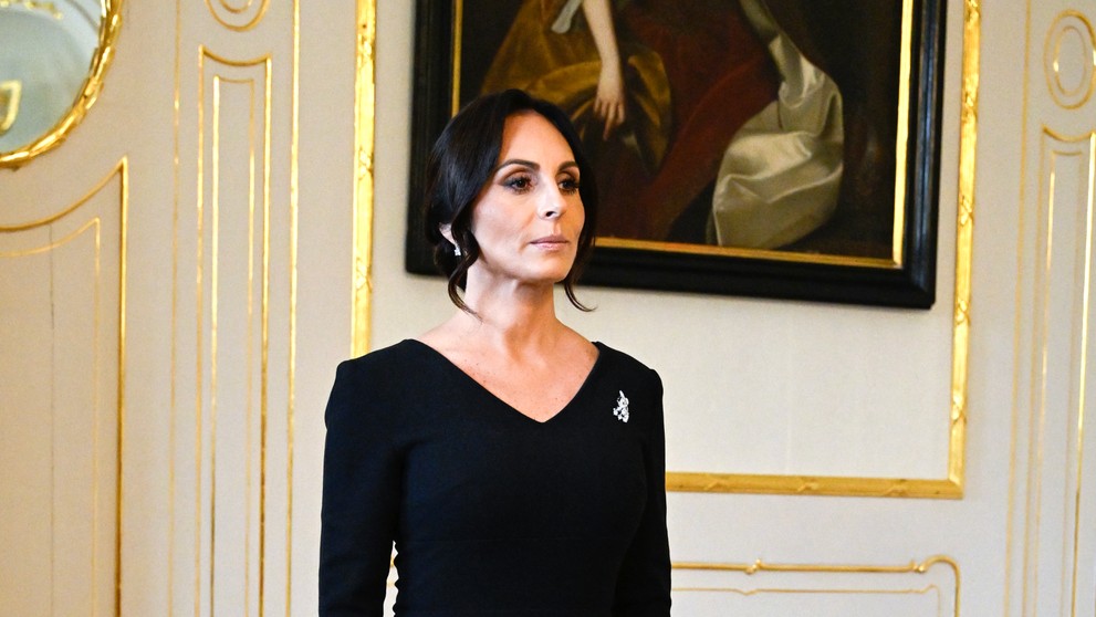 Prezident prijal v paláci ministerku zdravotníctva.