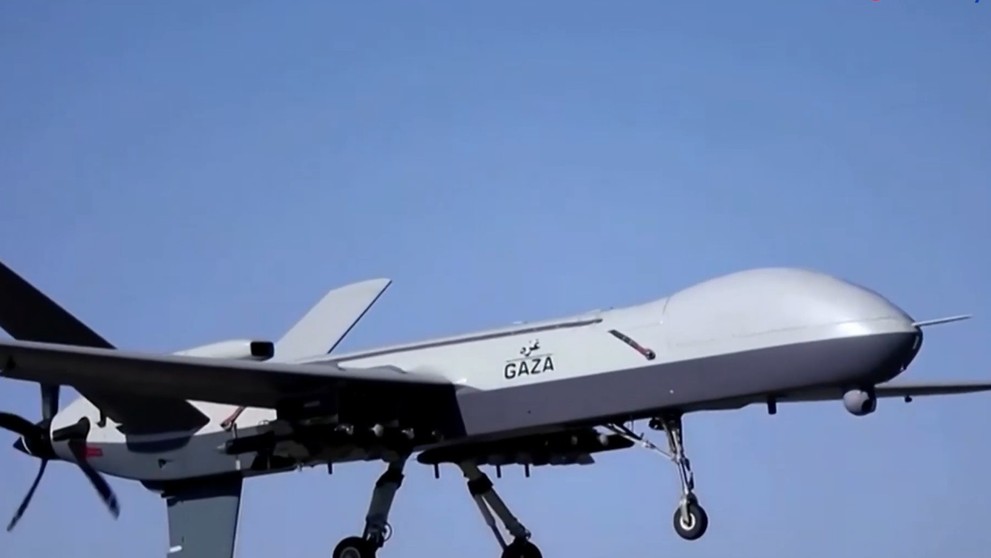 Iránsky bojový dron Gaza.