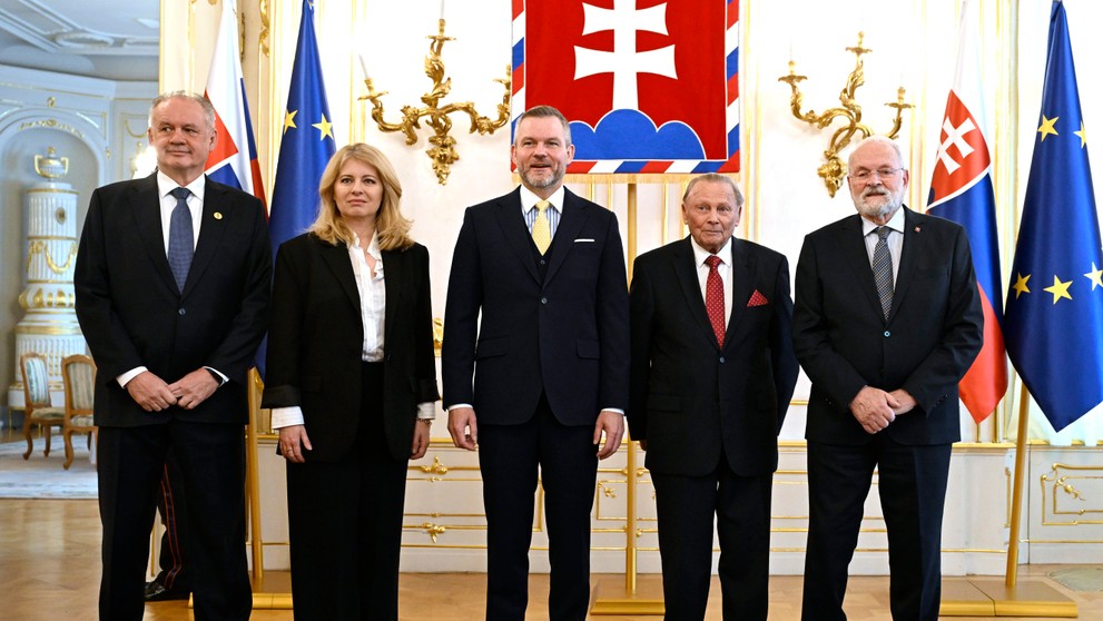 Prezident absolvoval tradičný novoročný obed s bývalými hlavami štátu