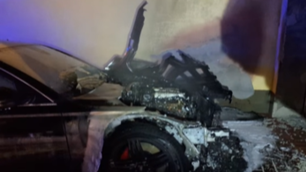 Požiar v Dolnom Kubíne.