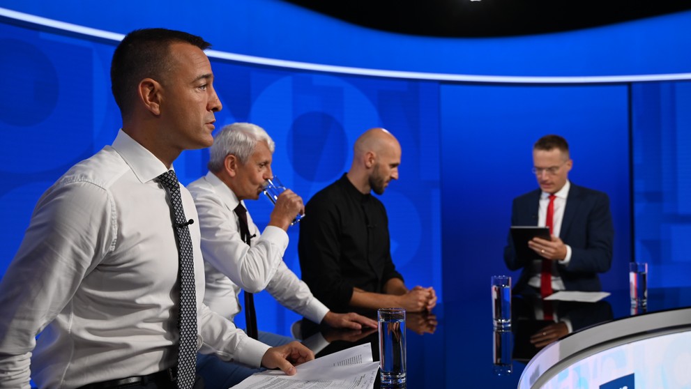 Tomáš Drucker, Mikuláš Dzurinda a Michal Truban.