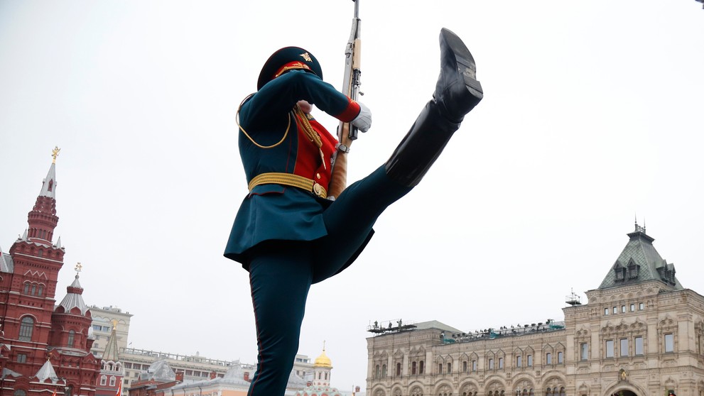 Vojenská prehliadka v Moskve