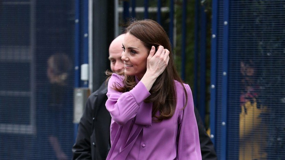 Vojvodkyňa z Cambridge navštívila materskú školu v Londýne. 