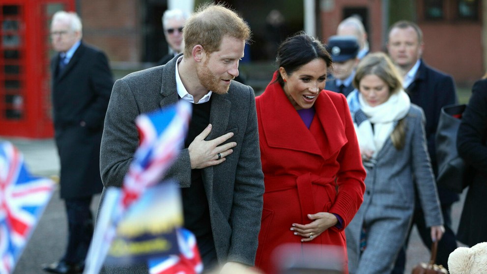 Harry a Meghan na oficiálnej návšteve mestečka Birkenhead.