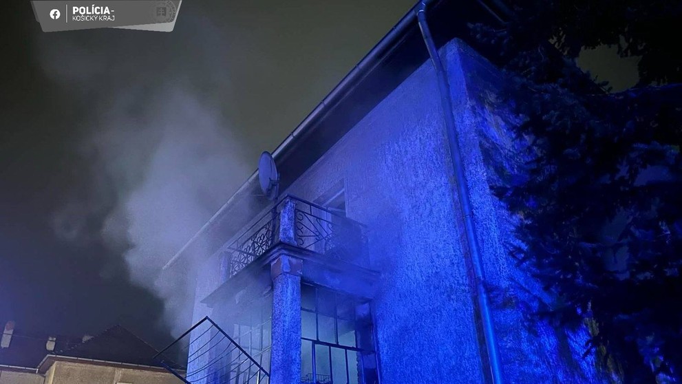 Požiar bytu na východe Slovenska