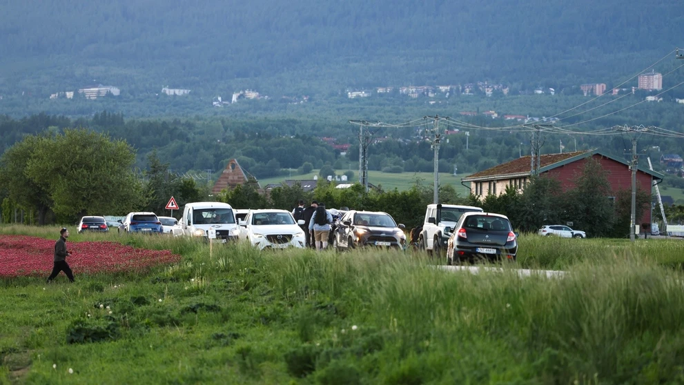 Turisti zaplavili krásne miesto pod Tatrami.