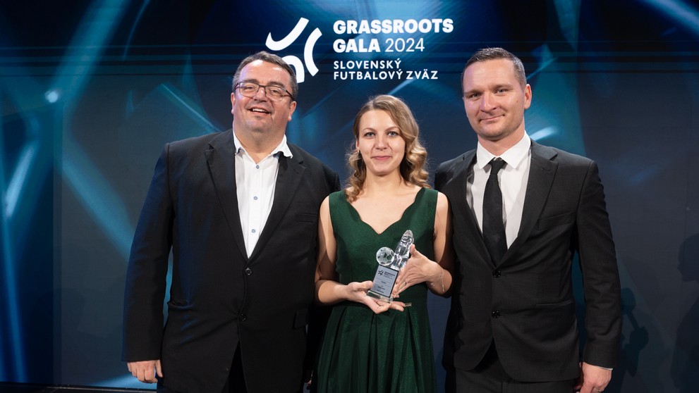 Odovzdávanie cien Grassroots Gala.