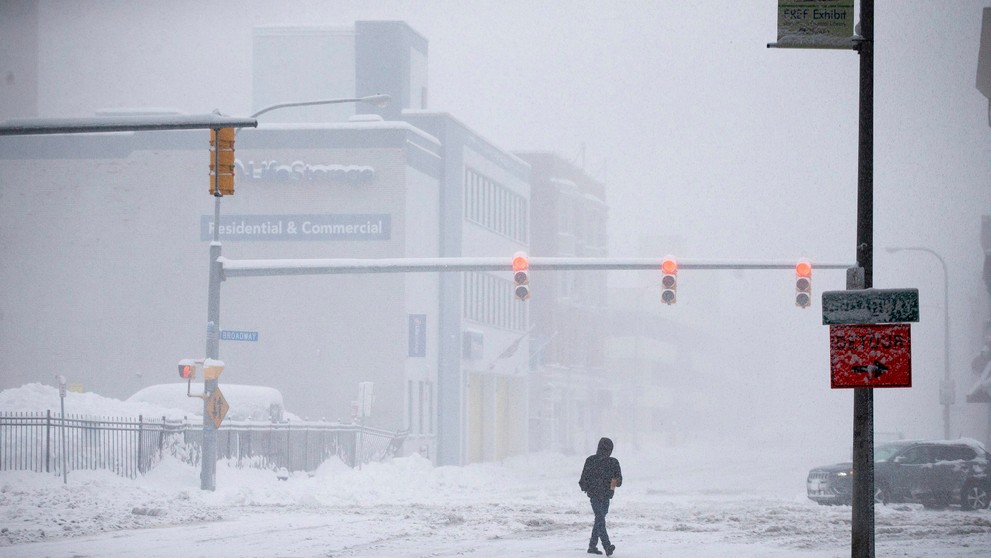 Masívne sneženie v New Yorku.
