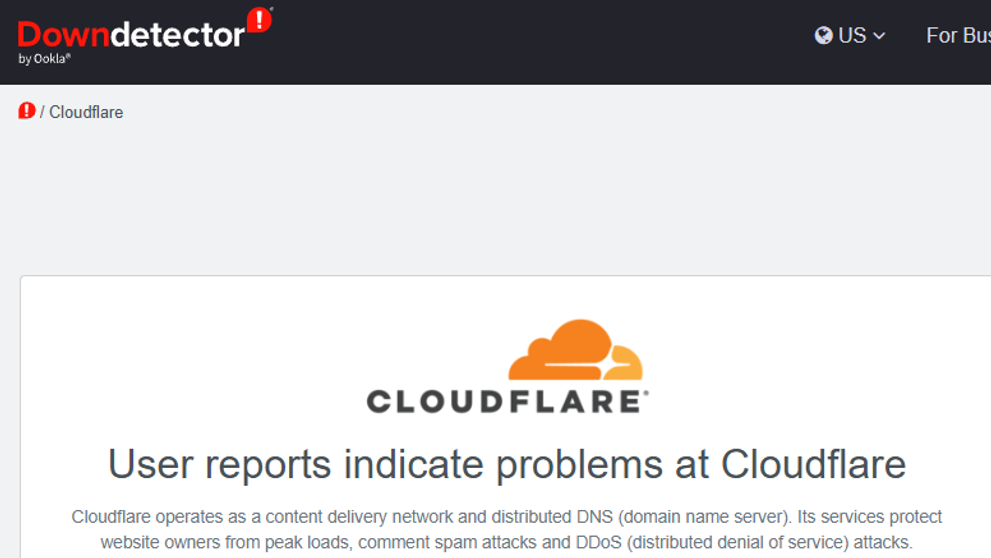 Portály hlásia výpadky.