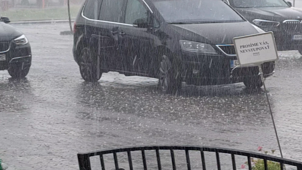 Búrka v Humennom.