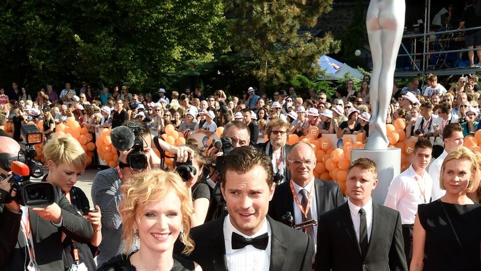 Anna Geislerová a Jamie Dornan