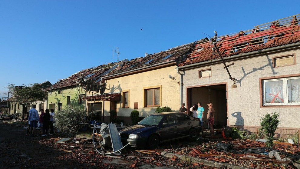 Apokalypsa po tornáde a búrke na Morave