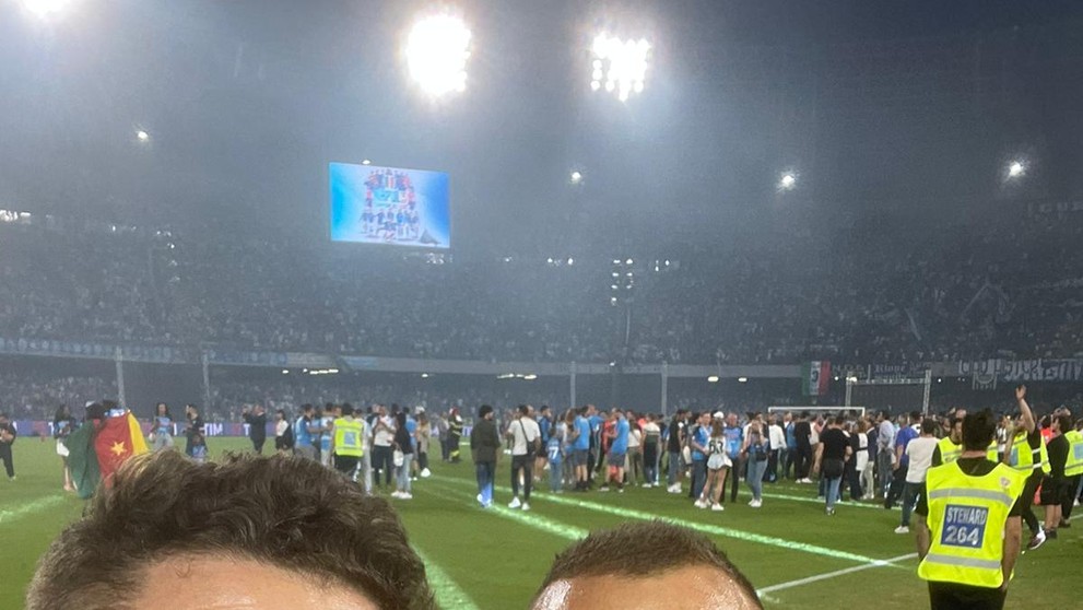 Neapol oslavuje titul.