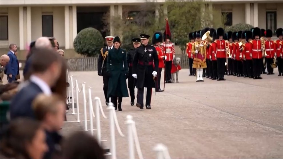 Princezná Kate na oslavách sv. Patrika