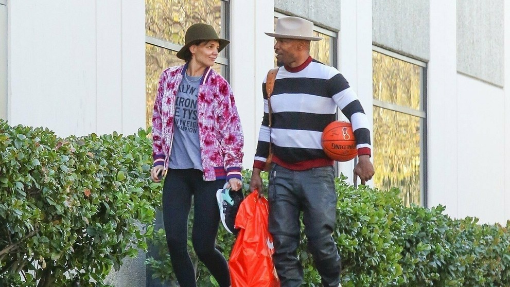 Katie Holmes a Jamie Foxx