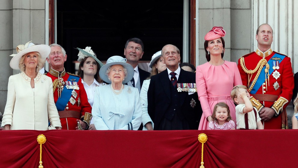 Členovia kráľovskej rodiny.