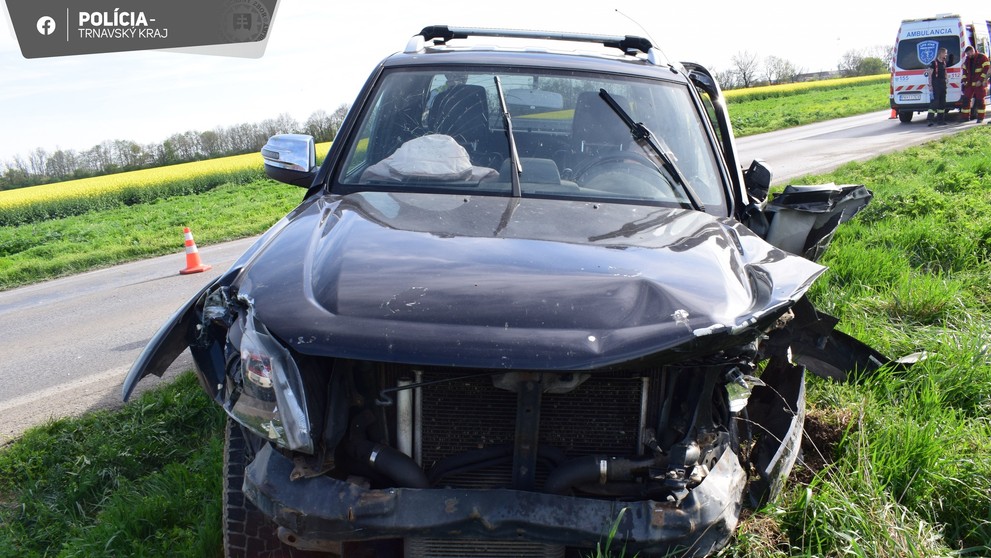 Nehoda pri Trnave.