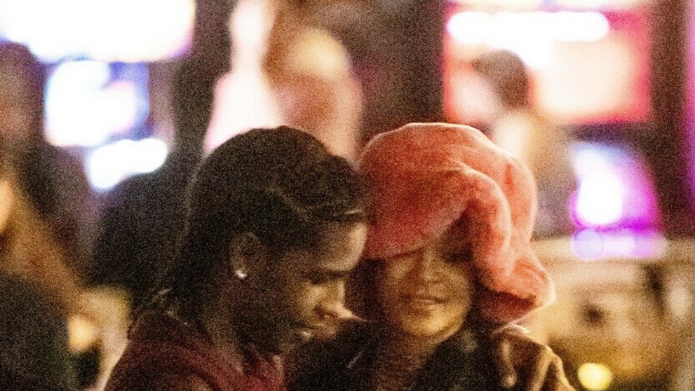Rihanna a A$AP Rocky na večeri