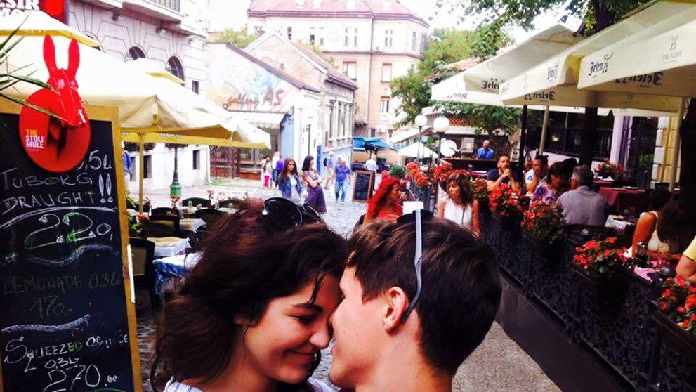 Celeste Buckingham a Matěj Vávra