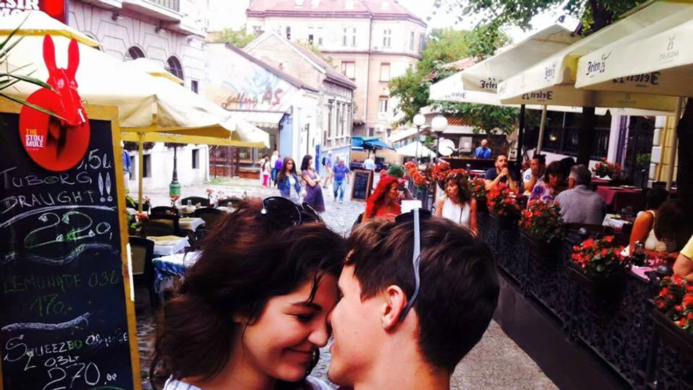 Celeste Buckingham a Matěj Vávra