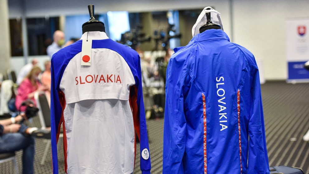 Kolekcia oblečenia slovenskej výpravy na Olympijské hry v Tokiu.