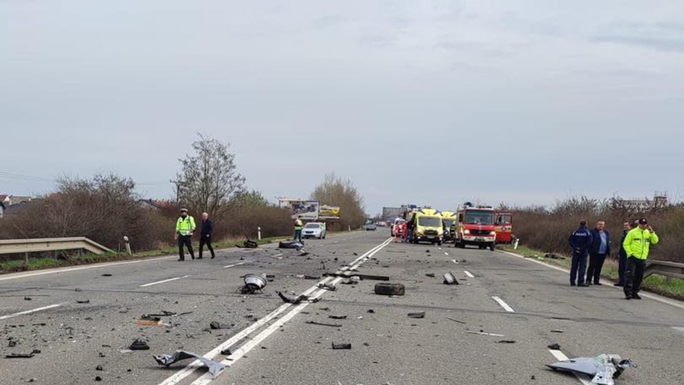 Nehoda v Michalovciach.