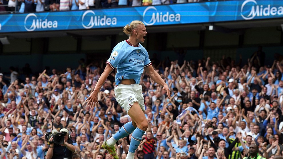 Erling Haaland manchester City.