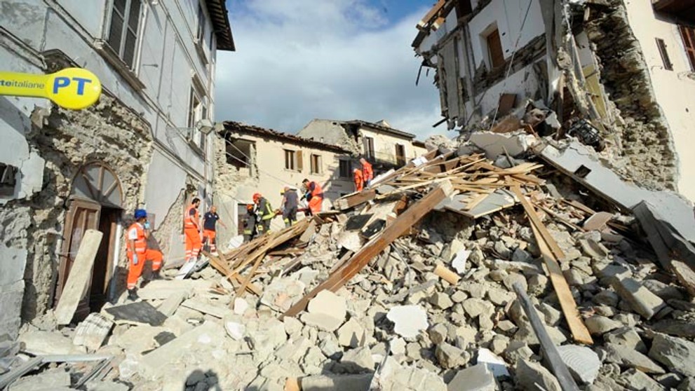 Zemetrasenie v Taliansku.