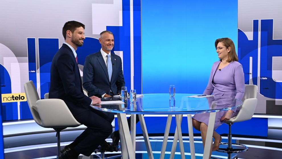 Hosťami relácie Na telo boli Richard Raši a Michal Šimečka