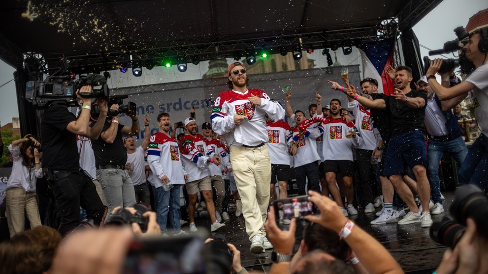 Strelec zlatého gólu David Pastrňák sa dočkal najväčšieho aplauzu.