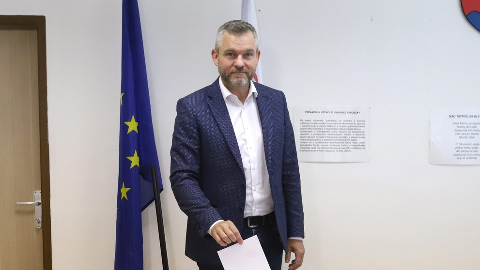 Zvolený prezident Peter Pellegrini 