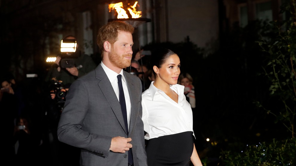 Vojvoda a vojvodkyňa zo Sussexu na Endeavour Fund Awards v Londýne