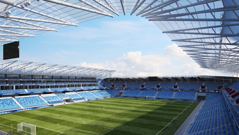 Vizualizácia národného štadióna
