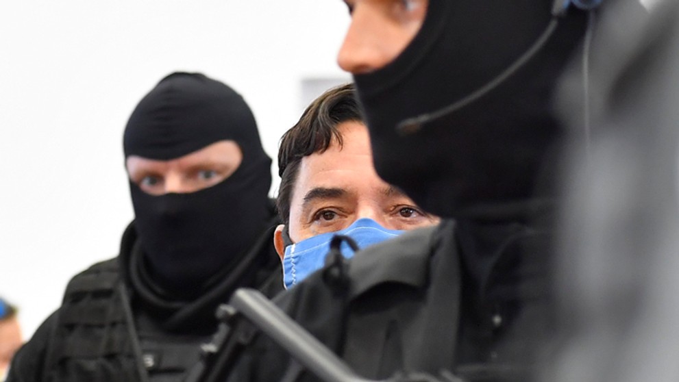 Tomáš Szabó na pojednávaní v prípade vraždy Jána Kuciaka a Martiny Kušnírovej.