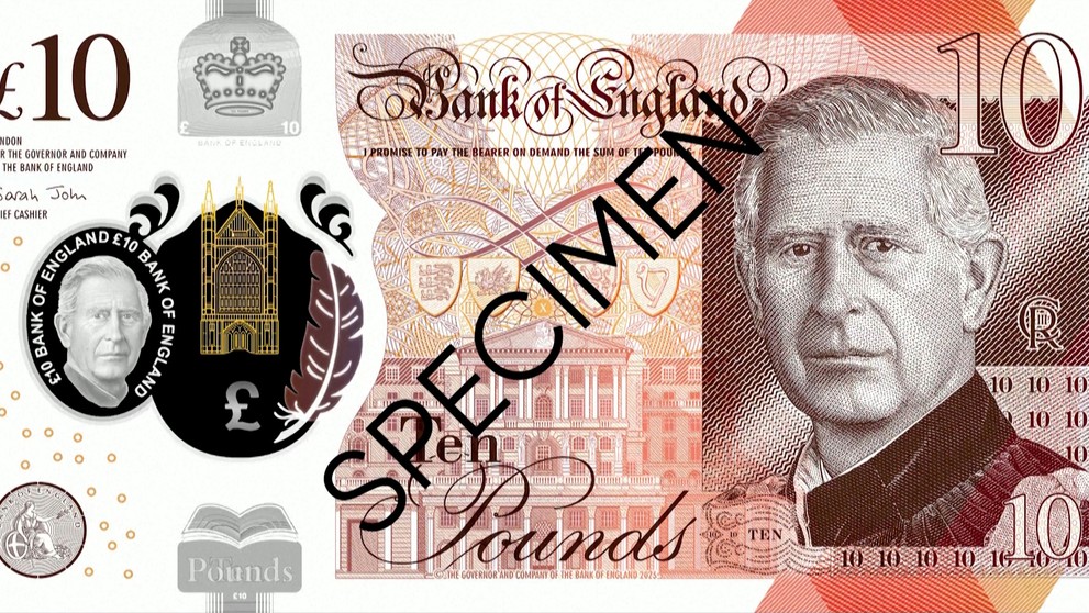 10-librová bankovka.