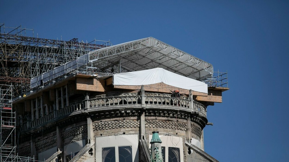 Rekonštrukčné práce katedrály Notre-Dame po požiari z apríla 2019